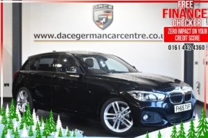 Used 2015 BLACK BMW 1 SERIES Hatchback 2.0 120D M SPORT 5d 188 BHP (reg. 2015-12-09) for sale in Altrincham