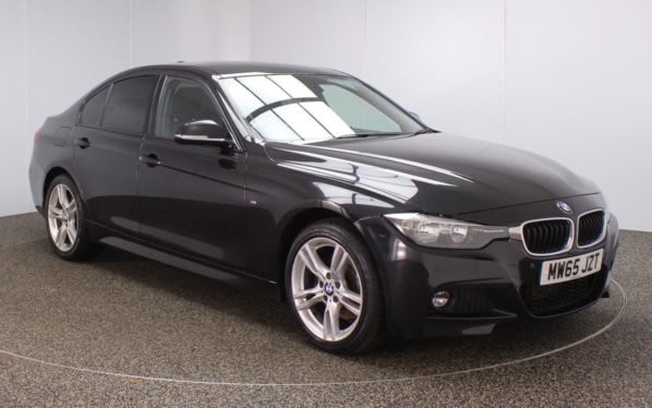 Used 2015 BLACK BMW 3 SERIES Saloon 3.0 330D XDRIVE M SPORT 4d AUTO 255 BHP (reg. 2015-11-11) for sale in Crompton
