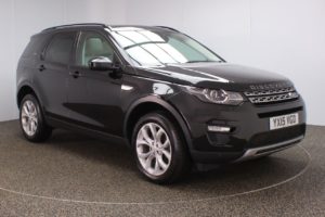 Used 2015 BLACK LAND ROVER DISCOVERY SPORT 4x4 2.2 SD4 HSE 5d 190 BHP (reg. 2015-03-10) for sale in Crompton