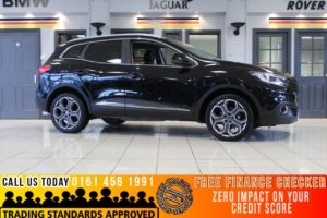 Used 2015 BLACK RENAULT KADJAR Hatchback 1.5 DYNAMIQUE S NAV DCI 5d 110 BHP (reg. 2015-10-29) for sale in Romiley