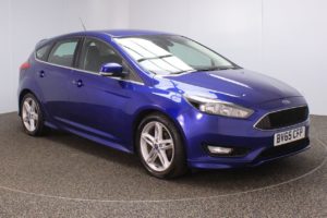 Used 2015 BLUE FORD FOCUS Hatchback 1.5 ZETEC S TDCI 5d 118 BHP (reg. 2015-09-30) for sale in Crompton