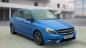 Used 2015 BLUE MERCEDES-BENZ B-CLASS MPV 1.5 B180 CDI BLUEEFFICIENCY SPORT 5d AUTO 107 BHP (reg. 2015-01-23) for sale in Crompton