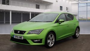 Used 2015 GREEN SEAT LEON Hatchback 1.4 TSI FR TECHNOLOGY 5d 150 BHP (reg. 2015-04-28) for sale in Radcliffe