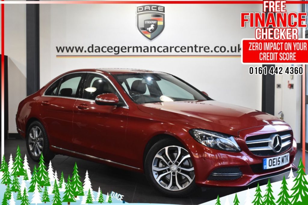 Used_2015_RED_MERCEDES-BENZ_C-CLASS_2