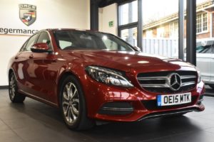 Used_2015_RED_MERCEDES-BENZ_C-CLASS_2