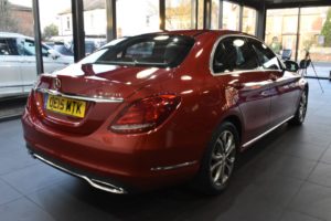 Used_2015_RED_MERCEDES-BENZ_C-CLASS_2