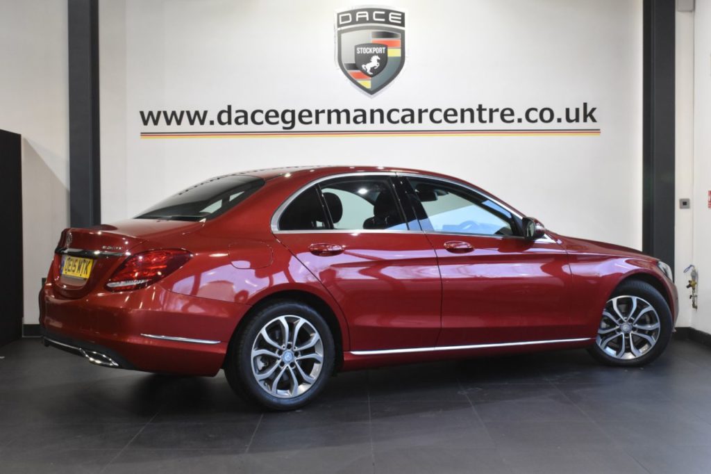 Used_2015_RED_MERCEDES-BENZ_C-CLASS_2