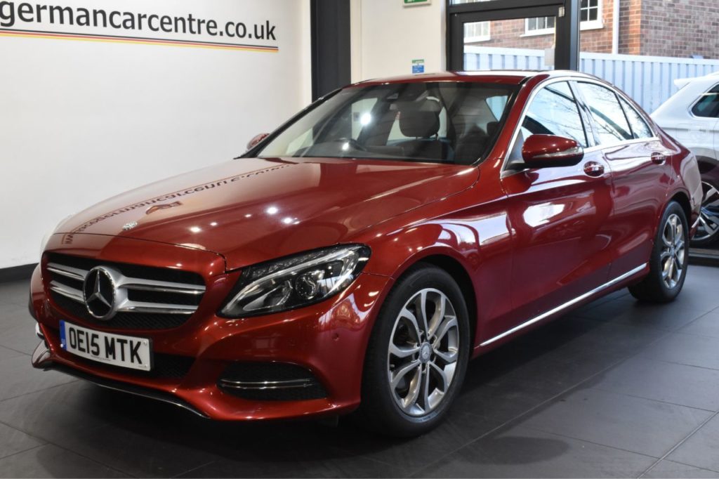 Used_2015_RED_MERCEDES-BENZ_C-CLASS_2
