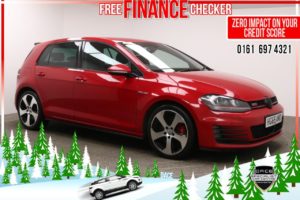 Used 2015 RED VOLKSWAGEN GOLF Hatchback 2.0 GTI PERFORMANCE 5d 227 BHP (reg. 2015-11-30) for sale in Radcliffe