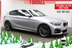 Used 2015 SILVER BMW 1 SERIES Hatchback 1.5 116D M SPORT 3d 114 BHP (reg. 2015-07-28) for sale in Radcliffe