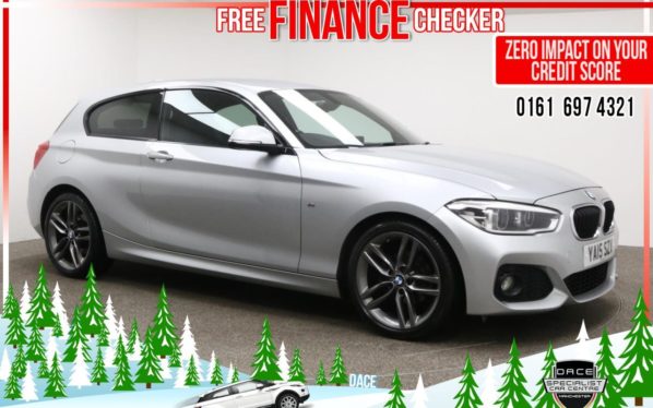 Used 2015 SILVER BMW 1 SERIES Hatchback 1.5 116D M SPORT 3d 114 BHP (reg. 2015-07-28) for sale in Radcliffe