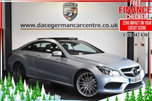 Used 2015 SILVER MERCEDES-BENZ E-CLASS Coupe 3.0 E350 BLUETEC AMG LINE 2d 255 BHP (reg. 2015-09-01) for sale in Altrincham