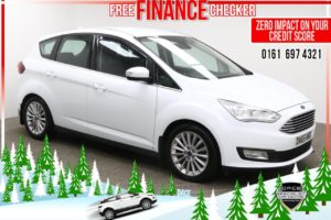 Used 2015 WHITE FORD C-MAX MPV 2.0 TITANIUM TDCI 5d AUTO 148 BHP (reg. 2015-10-29) for sale in Radcliffe