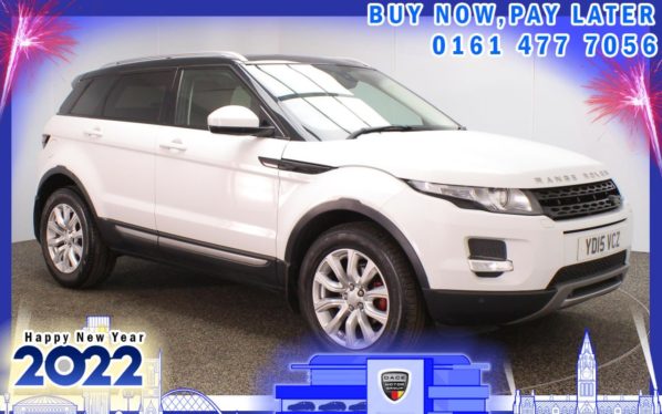 Used 2015 WHITE LAND ROVER RANGE ROVER EVOQUE 4x4 2.2 SD4 PURE TECH 5d 190 BHP (reg. 2015-03-26) for sale in Crompton