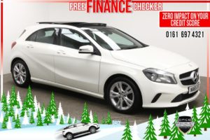 Used 2015 WHITE MERCEDES-BENZ A-CLASS Hatchback 2.1 A 200 D SPORT 5d 134 BHP (reg. 2015-12-16) for sale in Radcliffe