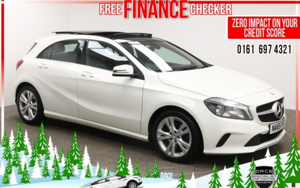 Used 2015 WHITE MERCEDES-BENZ A-CLASS Hatchback 2.1 A 200 D SPORT 5d 134 BHP (reg. 2015-12-16) for sale in Radcliffe