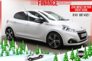 Used 2015 WHITE PEUGEOT 208 Hatchback 1.2 PURETECH S/S GT LINE 5d 110 BHP (reg. 2015-06-26) for sale in Radcliffe