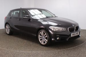 Used 2016 BLACK BMW 1 SERIES Hatchback 2.0 120D SPORT 5d 188 BHP (reg. 2016-10-31) for sale in Crompton