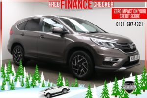 Used 2016 BROWN HONDA CR-V Estate 1.6 I-DTEC SE PLUS NAVI 5d AUTO 158 BHP (reg. 2016-07-21) for sale in Radcliffe