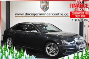 Used 2016 GREY AUDI A4 Saloon 2.0 TDI S LINE 4d AUTO 148 BHP (reg. 2016-10-26) for sale in Altrincham