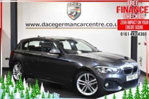 Used 2016 GREY BMW 1 SERIES Hatchback 1.5 116D M SPORT 5DR 114 BHP (reg. 2016-11-30) for sale in Altrincham