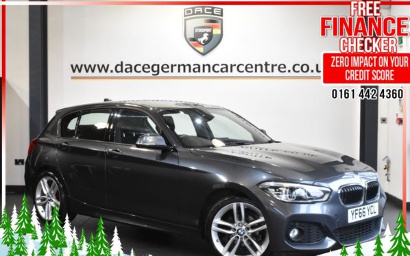 Used 2016 GREY BMW 1 SERIES Hatchback 1.5 116D M SPORT 5DR 114 BHP (reg. 2016-11-30) for sale in Altrincham