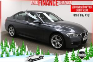 Used 2016 GREY BMW 3 SERIES Saloon 2.0 320D M SPORT 4d 188 BHP (reg. 2016-12-23) for sale in Radcliffe