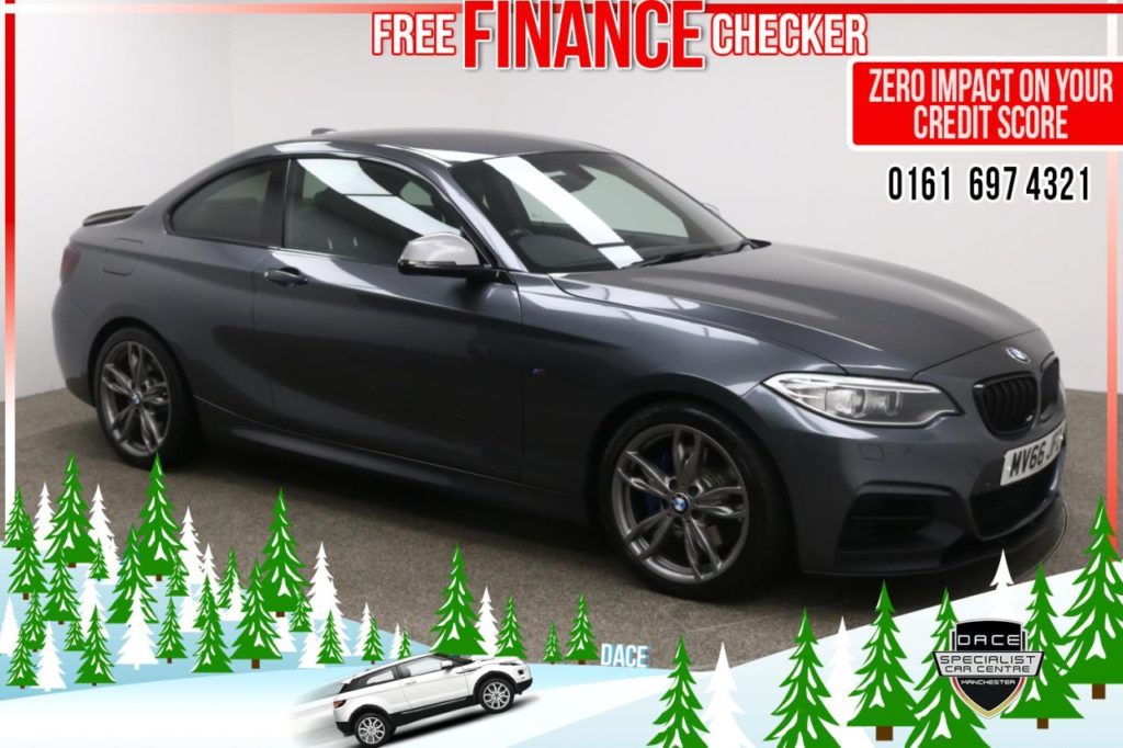 Used 2016 GREY BMW M240I Coupe 3.0 M240I 2d AUTO 335 BHP (reg. 2016-09-01) for sale in Radcliffe