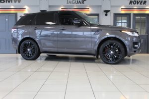 Used 2016 GREY LAND ROVER RANGE ROVER SPORT Estate 3.0 SDV6 AUTOBIOGRAPHY DYNAMIC 5d 306 BHP (reg. 2016-11-18) for sale in Romiley