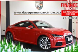 Used 2016 RED AUDI TT Coupe 2.0 TFSI S LINE 2d 227 BHP (reg. 2016-03-18) for sale in Altrincham