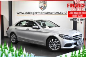 Used 2016 SILVER MERCEDES-BENZ C-CLASS Saloon 1.6 C200 D SPORT 4d AUTO 136 BHP (reg. 2016-05-27) for sale in Altrincham