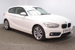 Used 2016 WHITE BMW 1 SERIES Hatchback 1.5 116D SPORT 3d 114 BHP (reg. 2016-12-15) for sale in Crompton