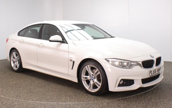 Used 2016 WHITE BMW 4 SERIES Coupe 2.0 420D M SPORT GRAN COUPE 4d 188 BHP (reg. 2016-12-09) for sale in Crompton