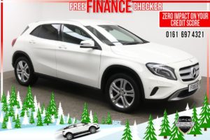 Used 2016 WHITE MERCEDES-BENZ GLA-CLASS Hatchback 2.1 GLA 200 D SPORT PREMIUM 5d 134 BHP (reg. 2016-03-07) for sale in Radcliffe
