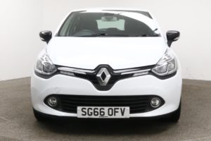 Used 2016 WHITE RENAULT CLIO Hatchback 1.1 DYNAMIQUE NAV 16V 5d 73 BHP (reg. 2016-09-16) for sale in Radcliffe