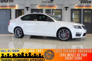 Used 2016 WHITE SKODA OCTAVIA Hatchback 2.0 VRS TSI DSG 5d AUTO 217 BHP (reg. 2016-10-24) for sale in Romiley