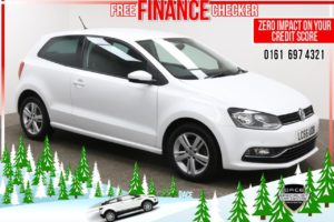 Used 2016 WHITE VOLKSWAGEN POLO Hatchback 1.0 MATCH 3d 60 BHP (reg. 2016-11-30) for sale in Radcliffe