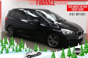 Used 2017 BLACK BMW 2 Series GRAN TOURER MPV 1.5 216D M SPORT GRAN TOURER 5d 114 BHP (reg. 2017-05-31) for sale in Radcliffe