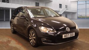 Used 2017 BLACK VOLKSWAGEN GOLF Hatchback 2.0 GT EDITION TDI BLUEMOTION TECHNOLOGY 5d 148 BHP (reg. 2017-03-01) for sale in Radcliffe