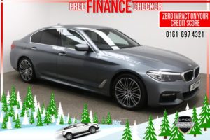 Used 2017 BLUE BMW 5 SERIES Saloon 3.0 530D XDRIVE M SPORT 4d AUTO 261 BHP (reg. 2017-03-12) for sale in Radcliffe