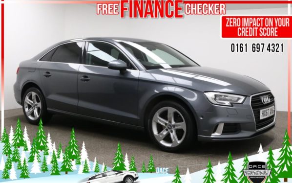 Used 2017 GREY AUDI A3 Saloon 1.6 TDI SPORT 4d AUTO 114 BHP (reg. 2017-09-20) for sale in Radcliffe