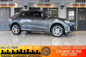 Used 2017 GREY AUDI Q2 Estate 1.4 TFSI S LINE 5d 148 BHP (reg. 2017-03-06) for sale in Romiley
