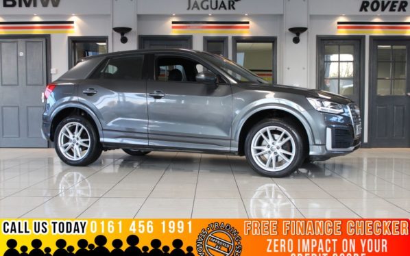 Used 2017 GREY AUDI Q2 Estate 1.4 TFSI S LINE 5d 148 BHP (reg. 2017-03-06) for sale in Romiley