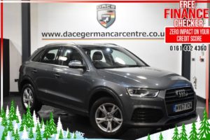 Used 2017 GREY AUDI Q3 Estate 2.0 TDI SPORT 5d 148 BHP (reg. 2017-09-25) for sale in Altrincham