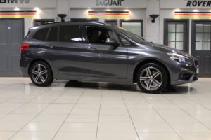 Used 2017 GREY BMW 2 SERIES MPV 2.0 218D SPORT GRAN TOURER 5d AUTO 148 BHP (reg. 2017-05-17) for sale in Romiley