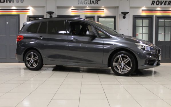 Used 2017 GREY BMW 2 SERIES MPV 2.0 218D SPORT GRAN TOURER 5d AUTO 148 BHP (reg. 2017-05-17) for sale in Romiley