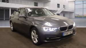 Used 2017 GREY BMW 3 SERIES Saloon 1.5 318I SPORT 4d AUTO 135 BHP (reg. 2017-09-04) for sale in Radcliffe