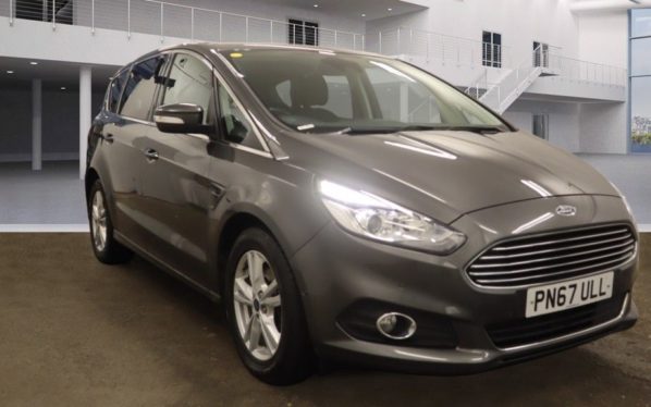 Used 2017 GREY FORD S-MAX MPV 2.0 TITANIUM TDCI 5d AUTO 148 BHP (reg. 2017-11-30) for sale in Radcliffe