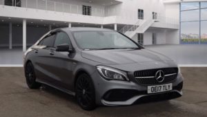 Used 2017 GREY MERCEDES-BENZ CLA Coupe 2.1 CLA 200 D WHITEART 4d 134 BHP (reg. 2017-06-21) for sale in Crompton