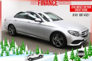Used 2017 SILVER MERCEDES-BENZ E-CLASS Saloon 2.0 E 220 D SE 4d AUTO 192 BHP (reg. 2017-03-31) for sale in Radcliffe
